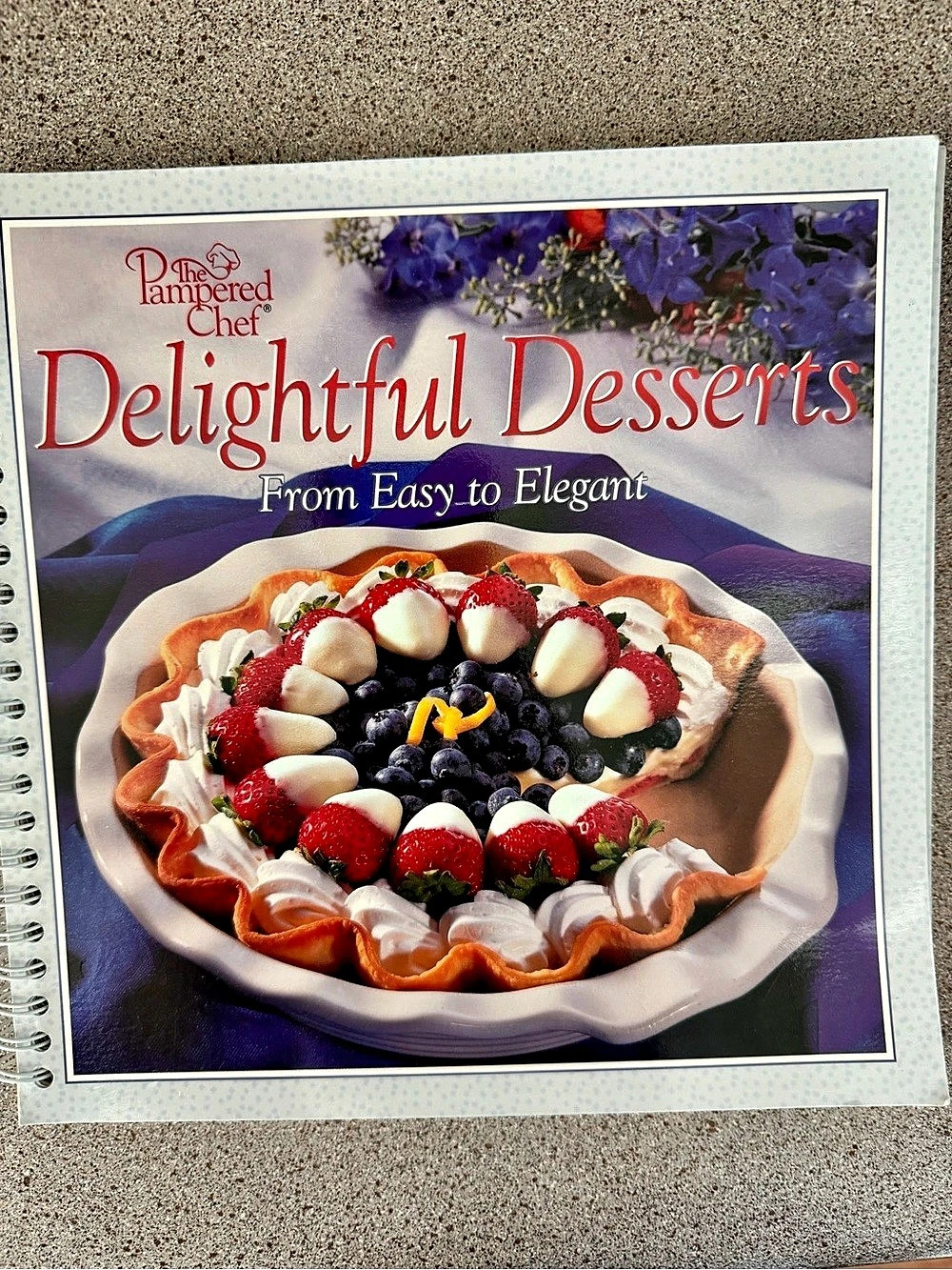 The Pampered Chef Delightful Desserts From Easy to Elegant Cookbook Dessert